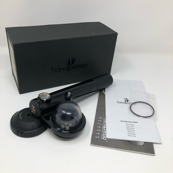 Handpresso Wild Espresso Machine hand black on the go PARTS - Picture 1 of 12